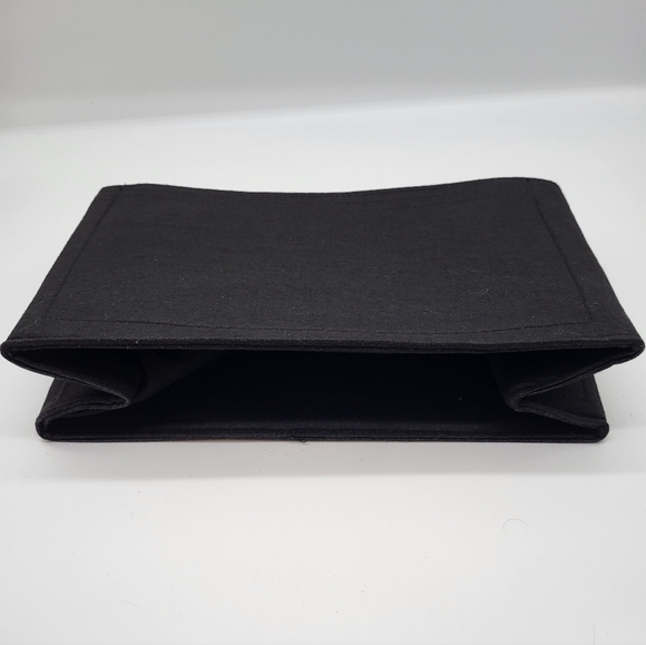 Premium Felt Black XX-Large Handbag Insert Organizer for Totes - Picture 5 of 13